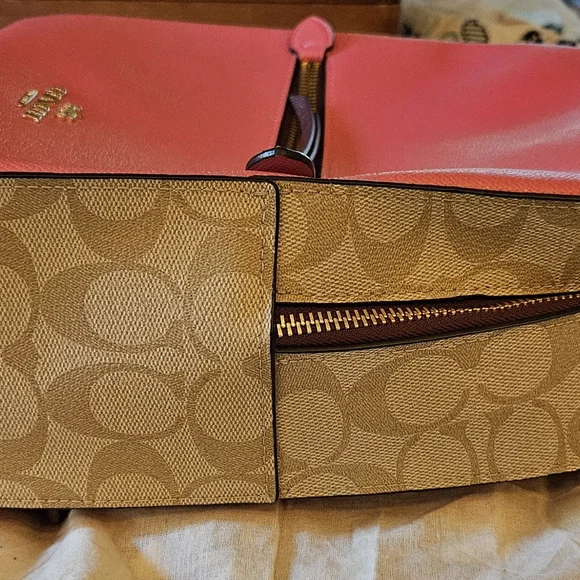 Coach Pink Backpack - Picture 6 of 12